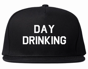Day Drinking Mens Snapback Hat