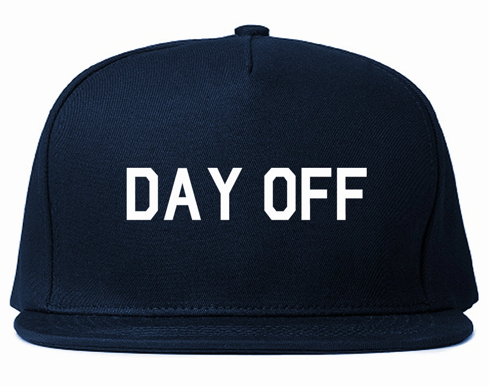 Day Off Mens Snapback Hat