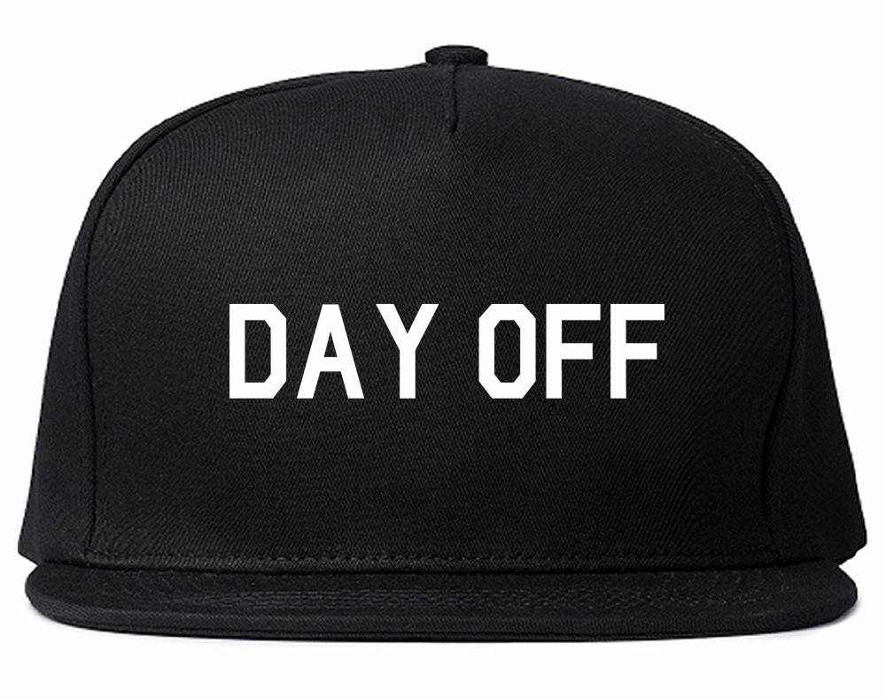 Day Off Mens Snapback Hat
