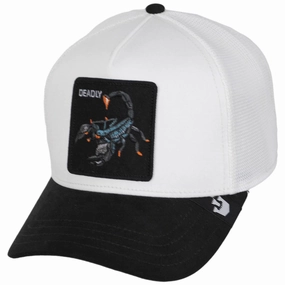 Deadly Suede Mesh Trucker Snapback Baseball Cap