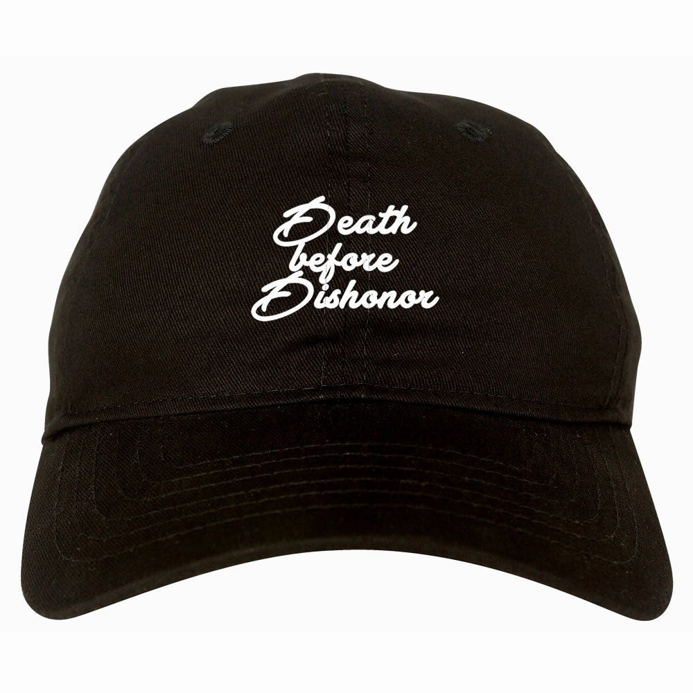 Death Before Dishonor Skulls Dad Hat