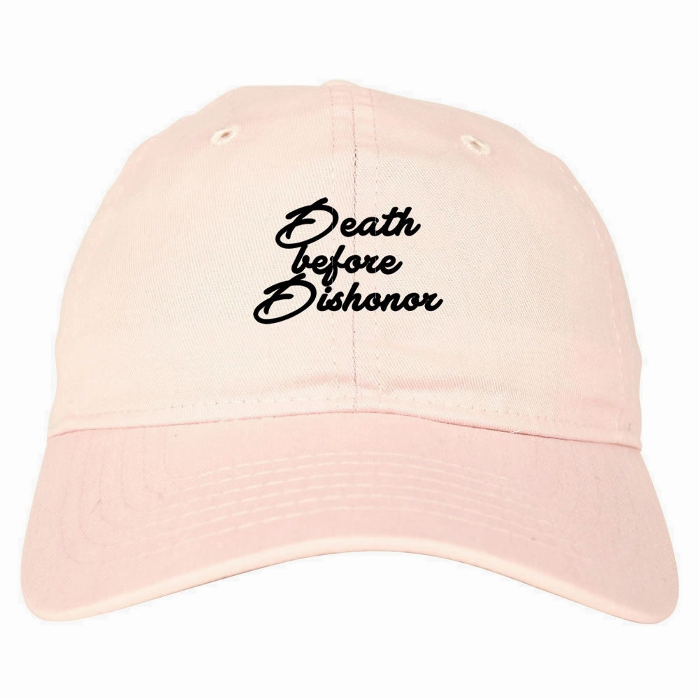 Death Before Dishonor Skulls Dad Hat