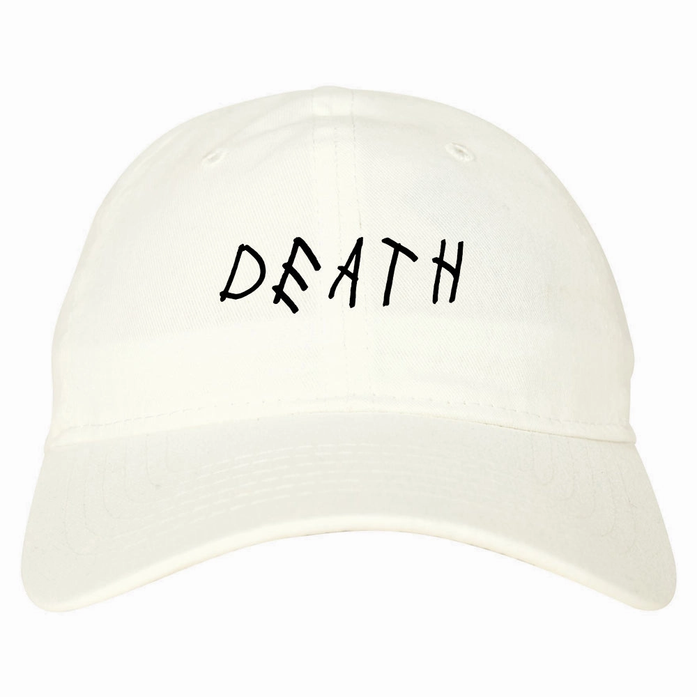Death Font Mens Dad Hat Baseball Cap