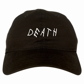 Death Font Mens Dad Hat Baseball Cap