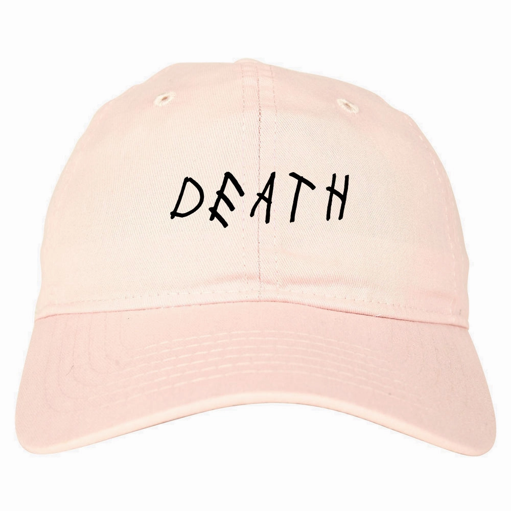 Death Font Mens Dad Hat Baseball Cap