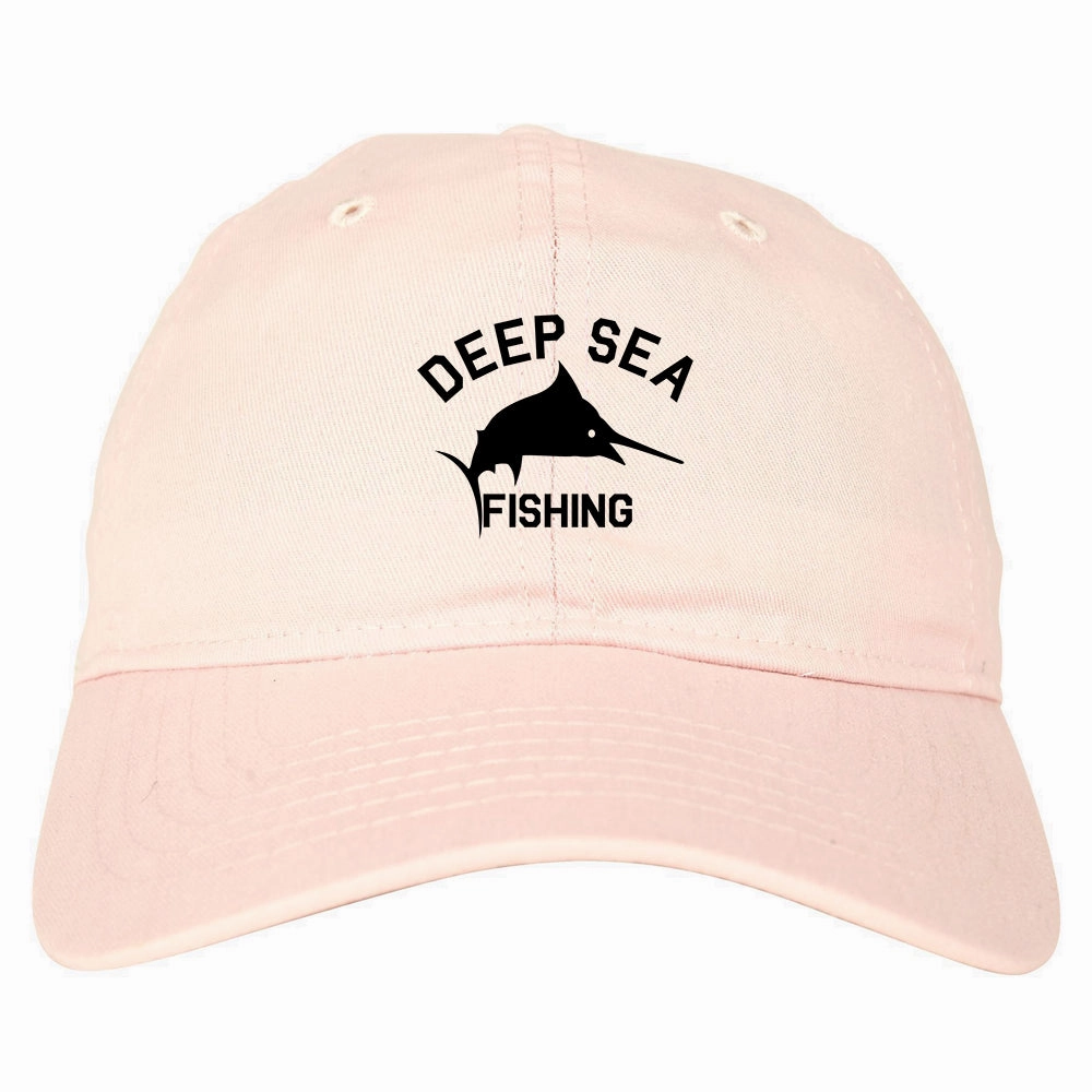 Deep Sea Fishing Mens Dad Hat Baseball Cap