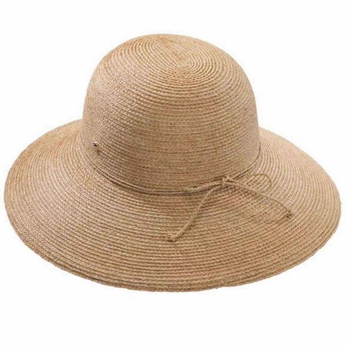 Delphina Raffia Straw Braid Swinger Sunhat