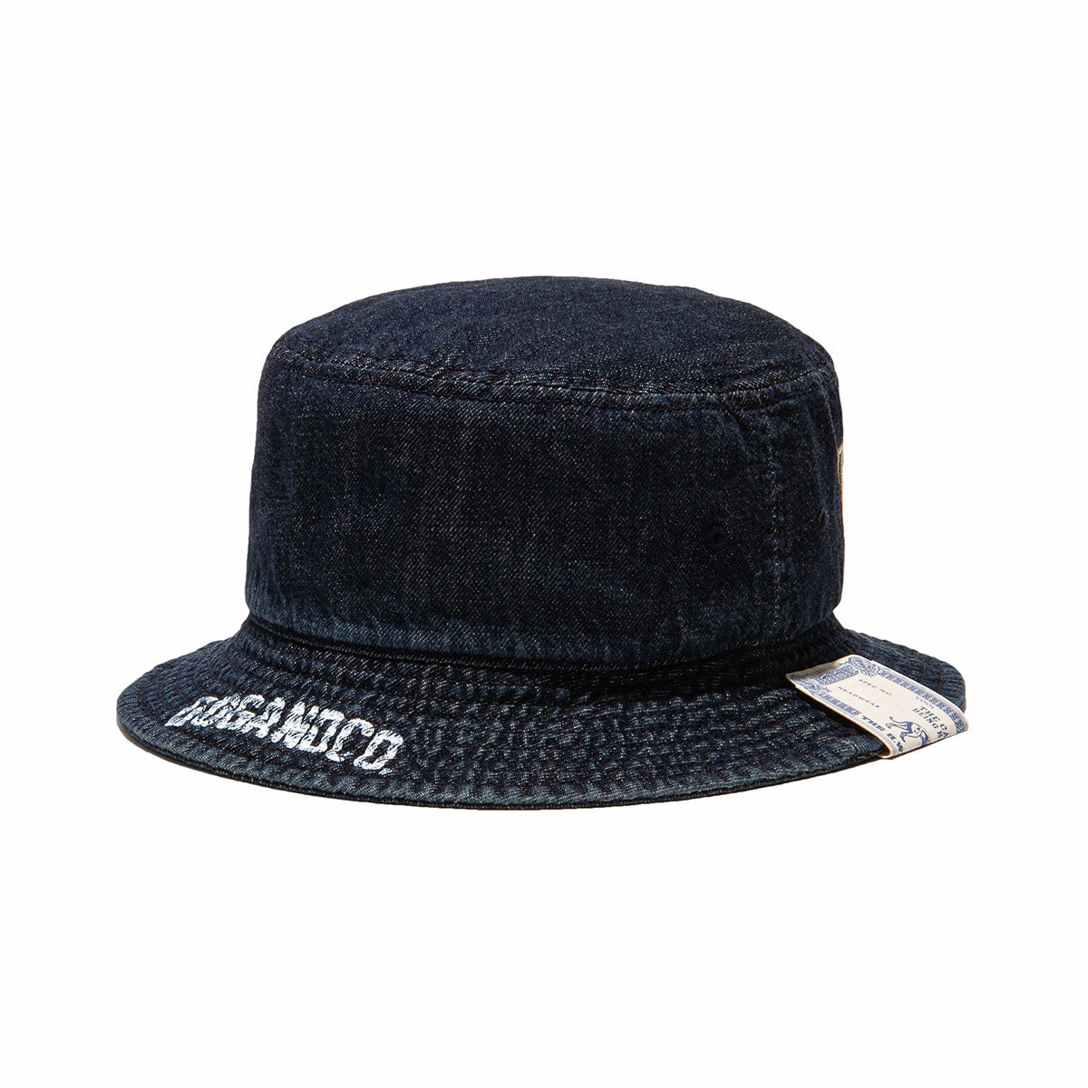 DENIM FLAG HAT - Indigo