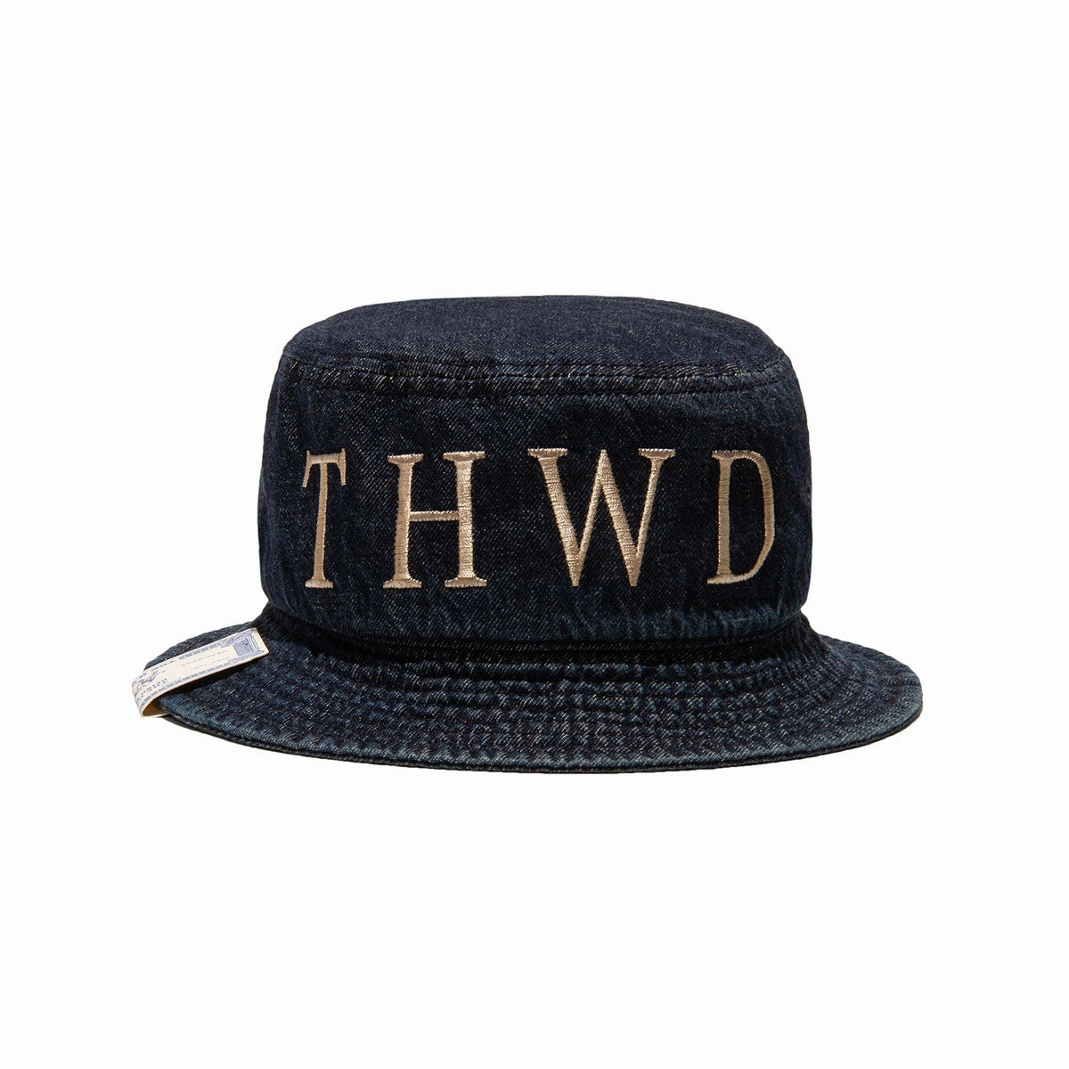 DENIM FLAG HAT - Indigo