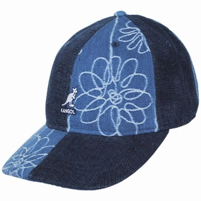 Denim Mashup Strapback Baseball Cap Dad Hat