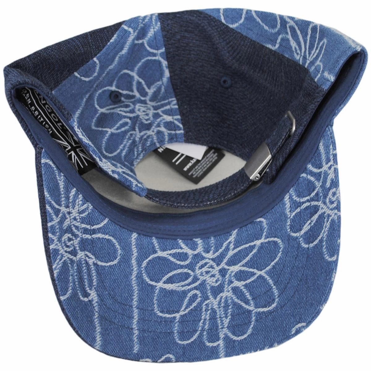 Denim Mashup Strapback Baseball Cap Dad Hat