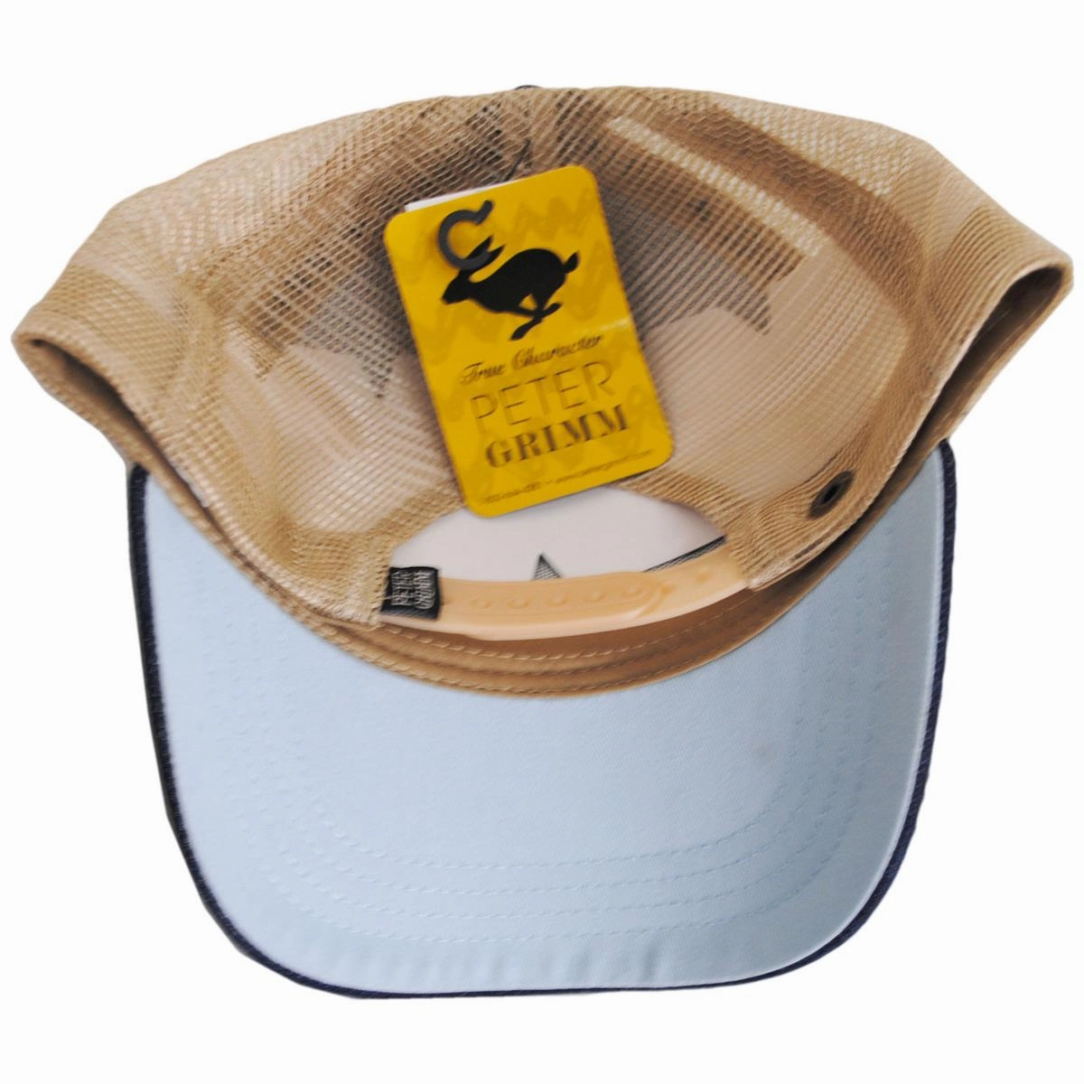 Denim Snoopy Mesh Trucker Snapback Baseball Cap