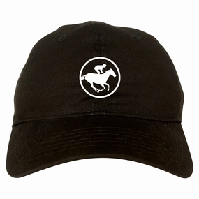 Derby Horse Racing Chest Mens Dad Hat Baseball Cap