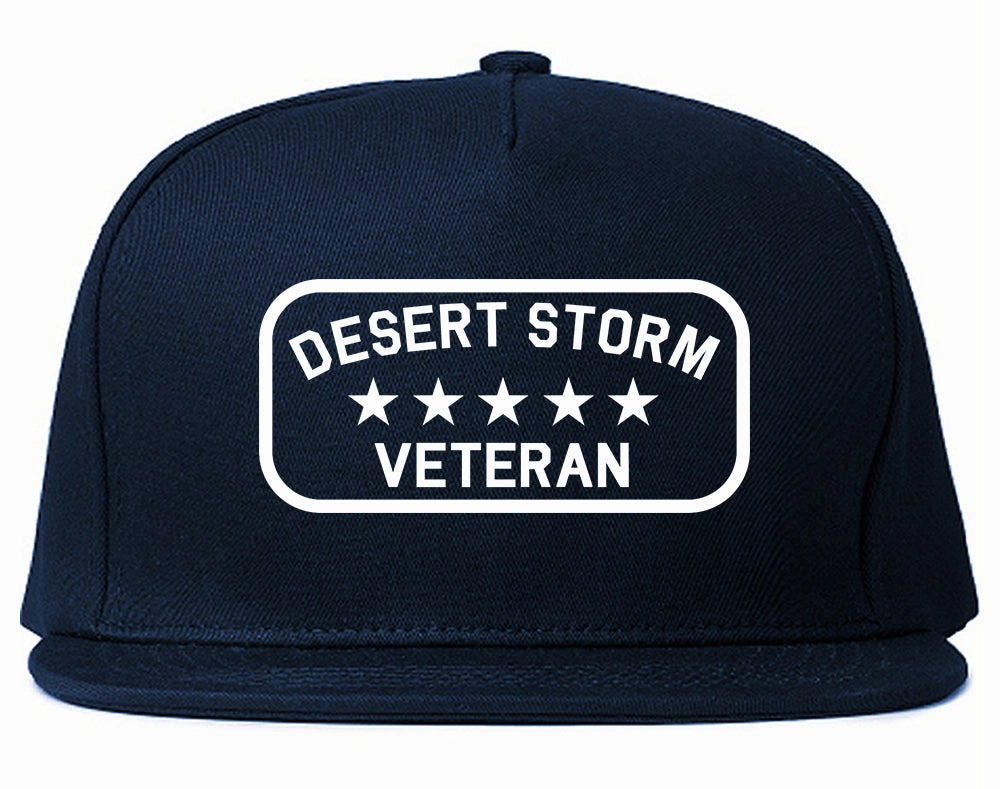 Desert Storm Veteran Mens Snapback Hat