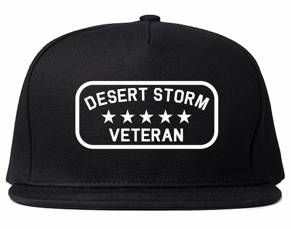 Desert Storm Veteran Mens Snapback Hat