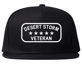 Desert Storm Veteran Mens Snapback Hat