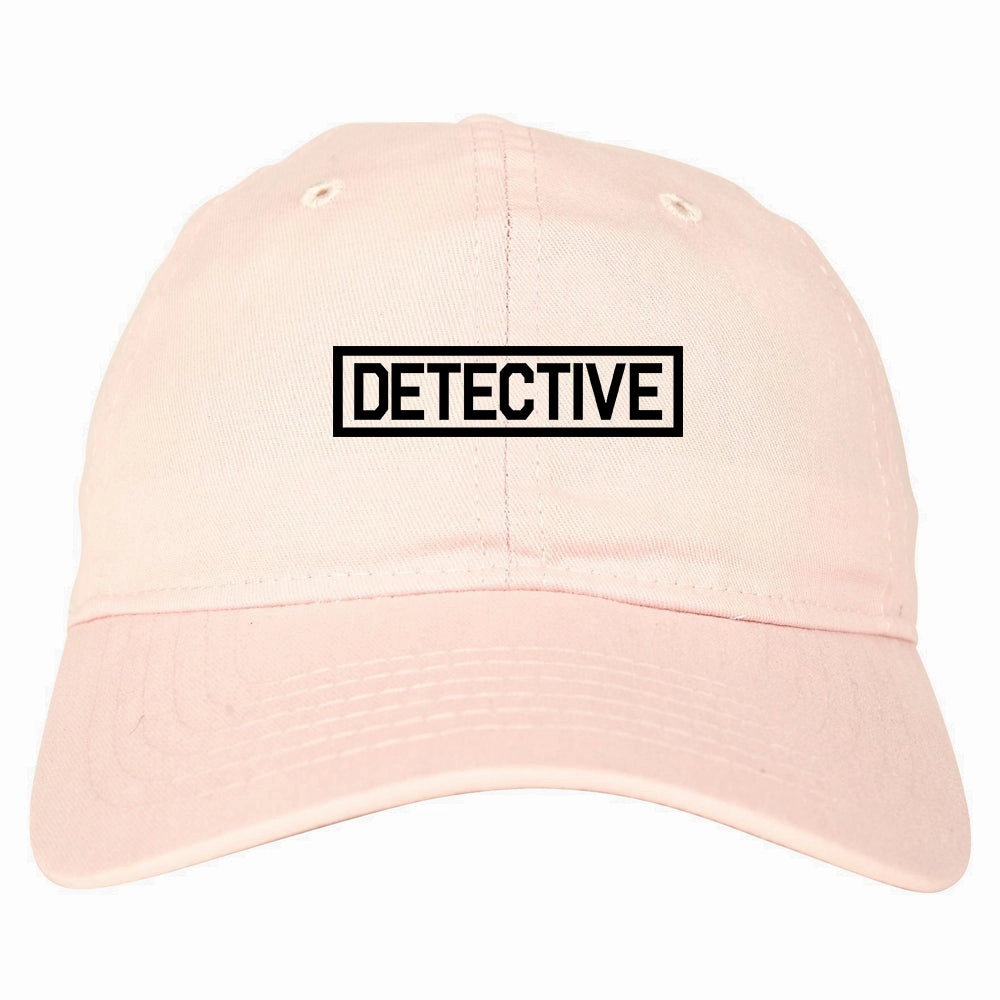 Detective Box Logo Mens Dad Hat Baseball Cap