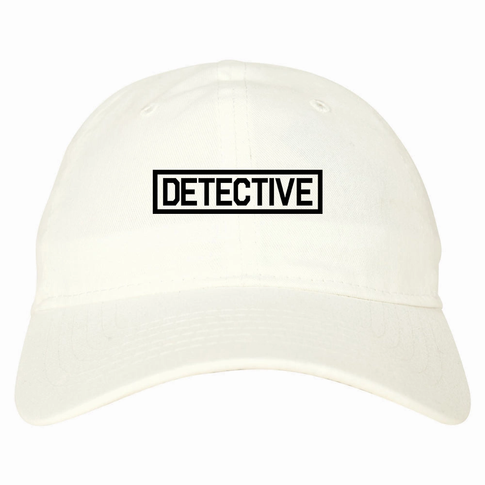 Detective Box Logo Mens Dad Hat Baseball Cap