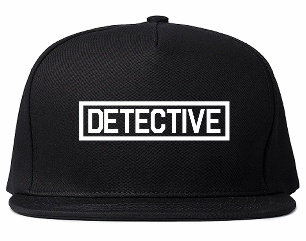 Detective Box Logo Mens Snapback Hat