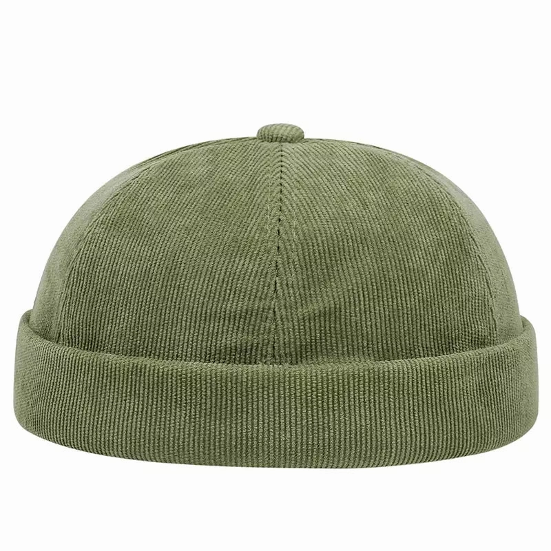 Detroit Classic Corduroy Docker Cap