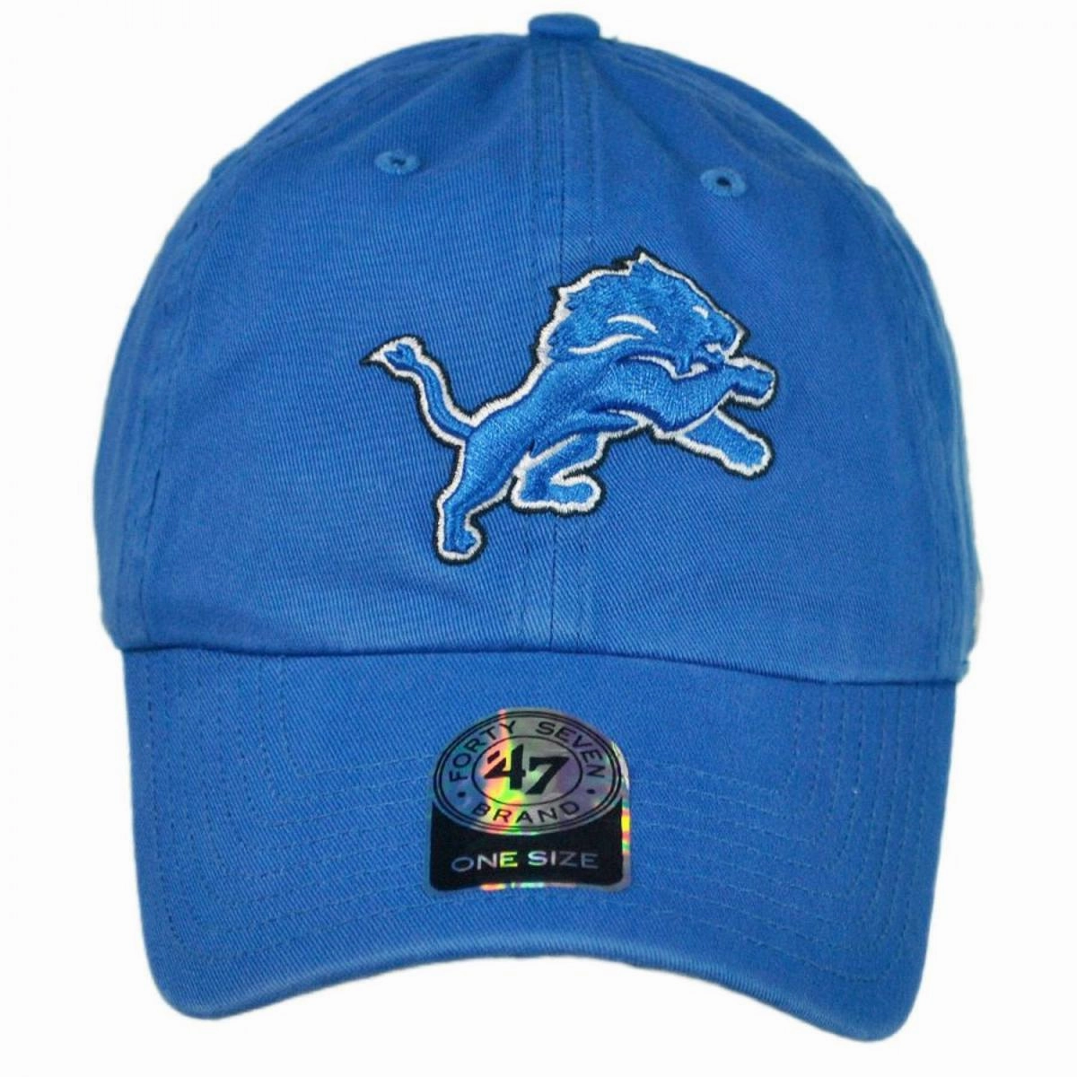 Detroit Lions NFL Clean Up Strapback Baseball Cap Dad Hat