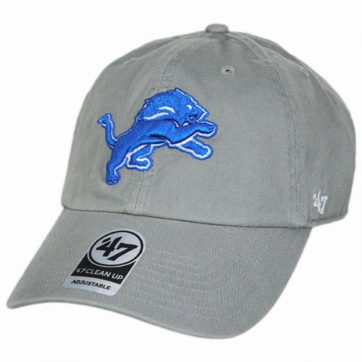 Detroit Lions NFL Clean Up Strapback Baseball Cap Dad Hat