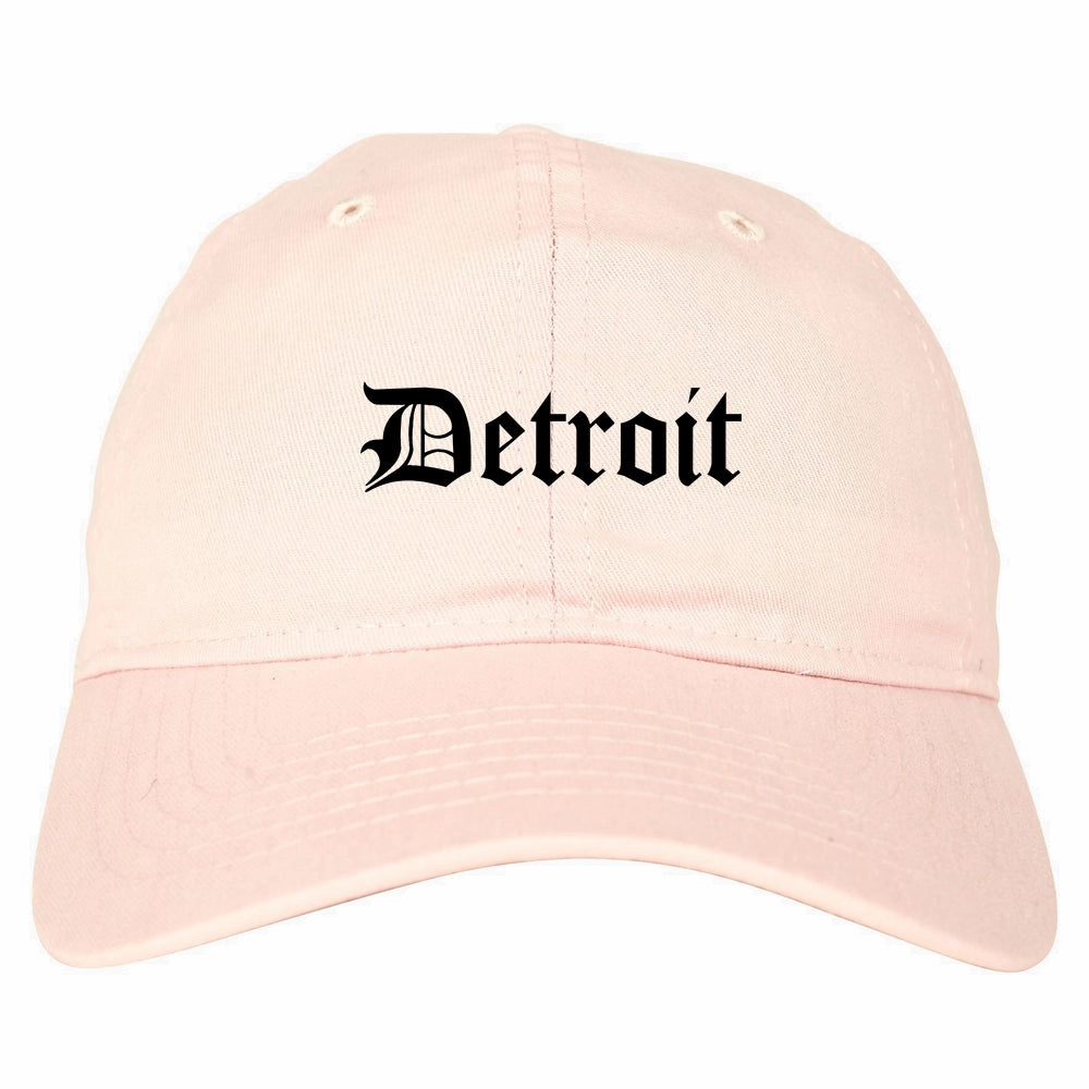 Detroit Old English Mens Dad Hat