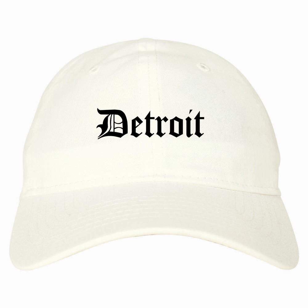 Detroit Old English Mens Dad Hat