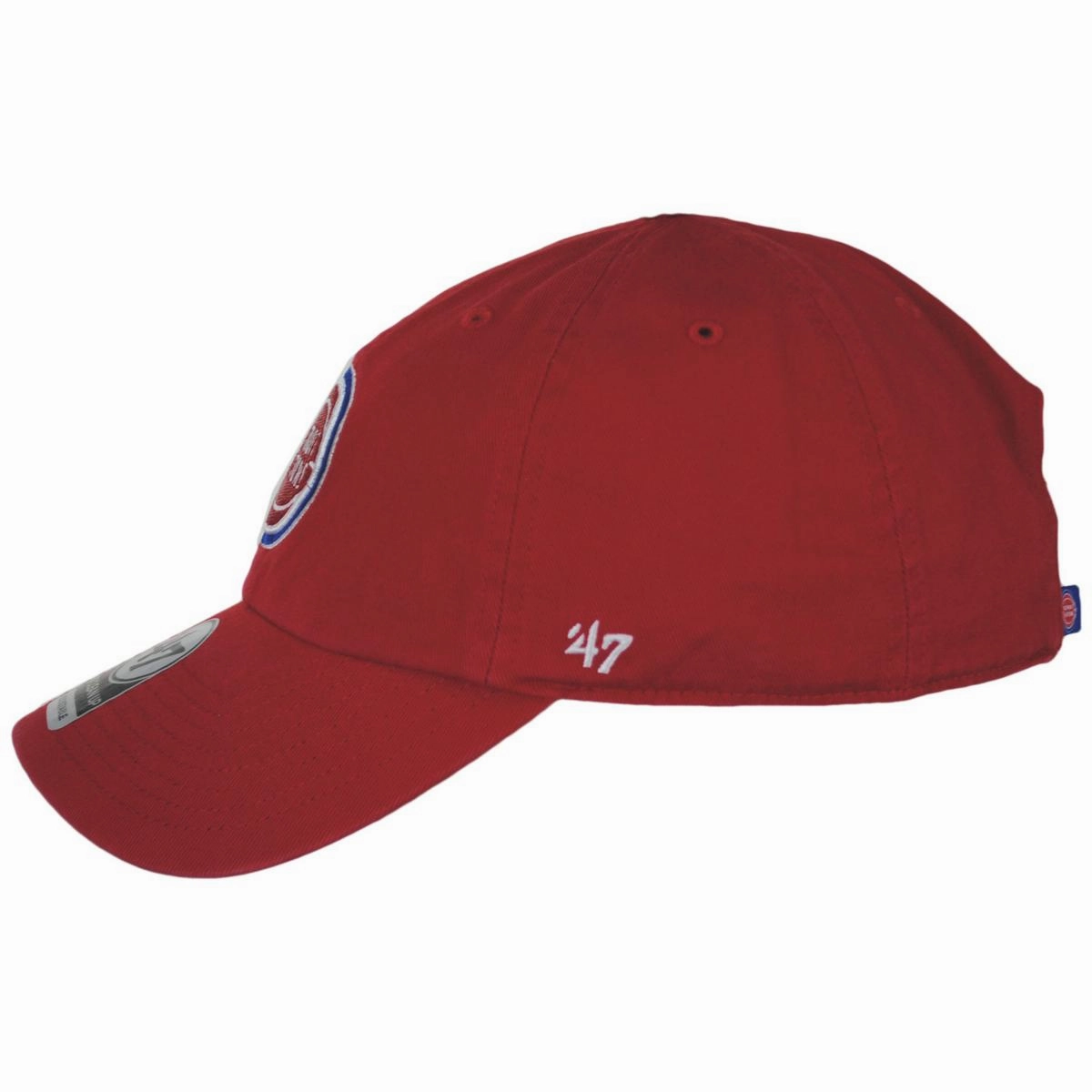 Detroit Pistons NBA Clean Up Strapback Baseball Cap Dad Hat