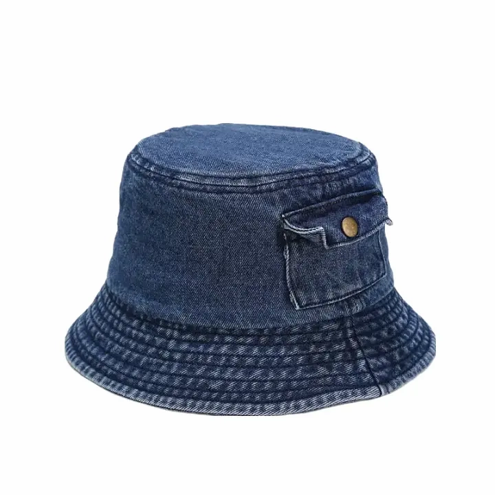 Dinant Blue Denim Bucket Hat