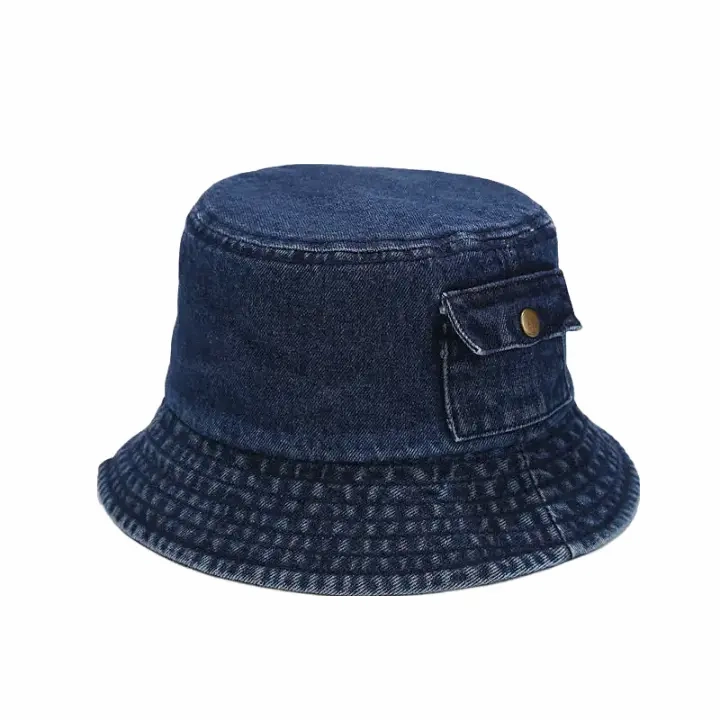 Dinant Blue Denim Bucket Hat