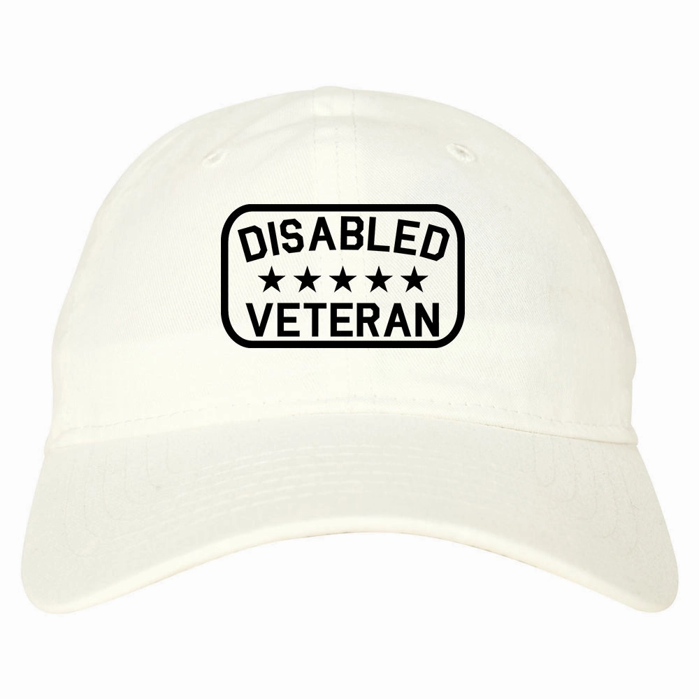 Disabled Veteran Army Mens Dad Hat Baseball Cap