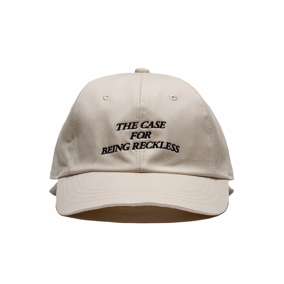 DISTORTION WASH UNION CAP - Beige