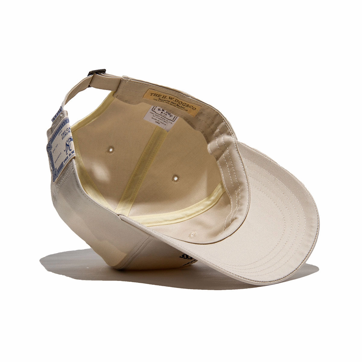 DISTORTION WASH UNION CAP - Beige