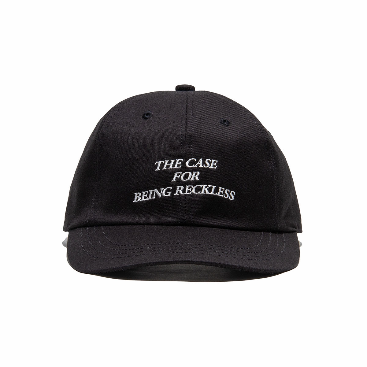 DISTORTION WASH UNION CAP - Black