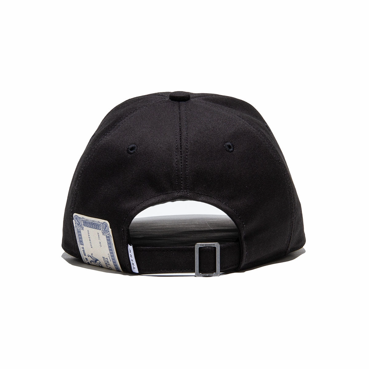 DISTORTION WASH UNION CAP - Black