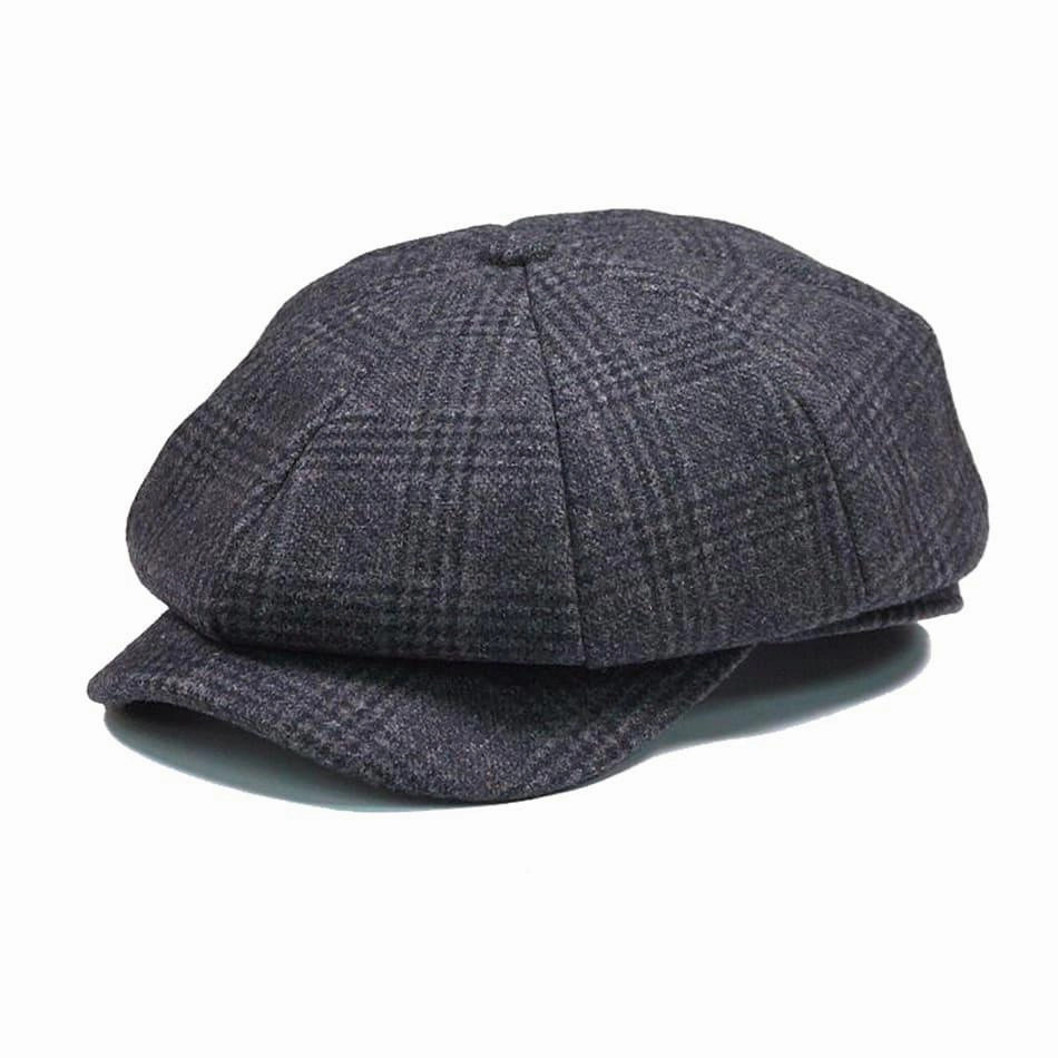 Dizzy Wool Newsboy Cap