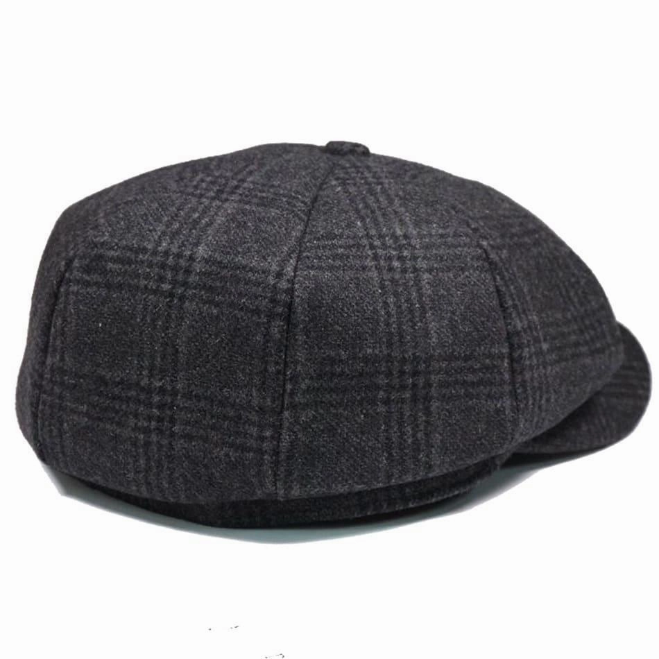 Dizzy Wool Newsboy Cap
