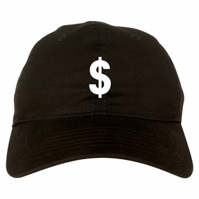 Dollar Sign Simple Chest Mens Dad Hat Baseball Cap