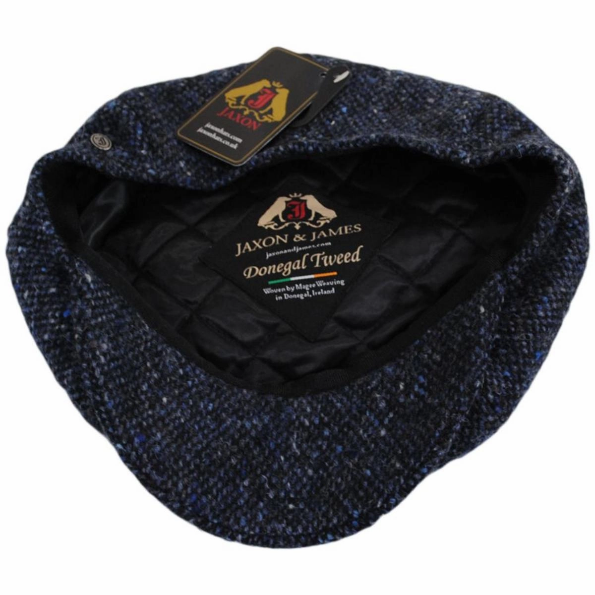 Donegal Tweed Glenborin Marl Newsboy Cap