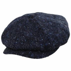 Donegal Tweed Glenborin Marl Newsboy Cap