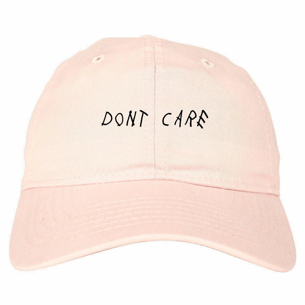 Dont Care Mens Dad Hat Baseball Cap