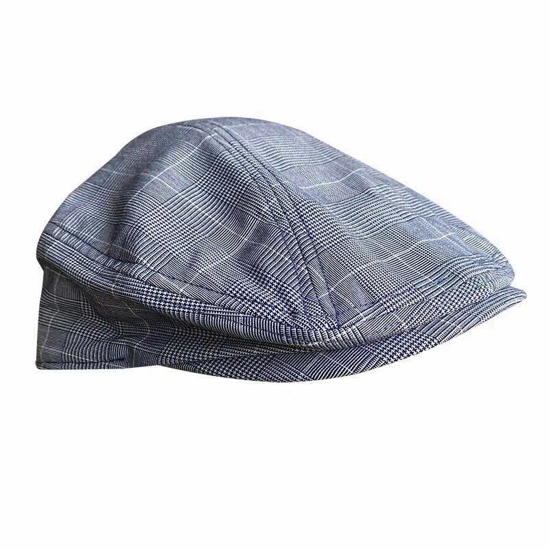 Dormund Tartan Cotton Flat Cap