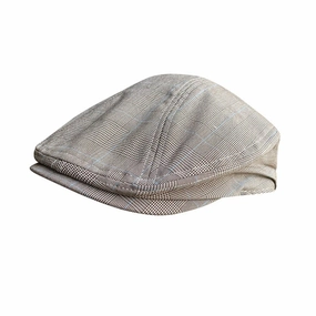 Dormund Tartan Cotton Flat Cap