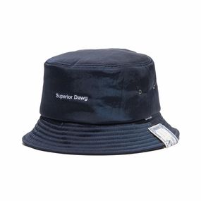 DOWN BRIM HAT - Navy