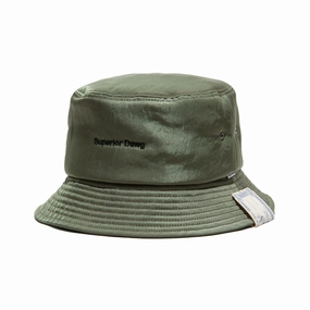 DOWN BRIM HAT - Olive