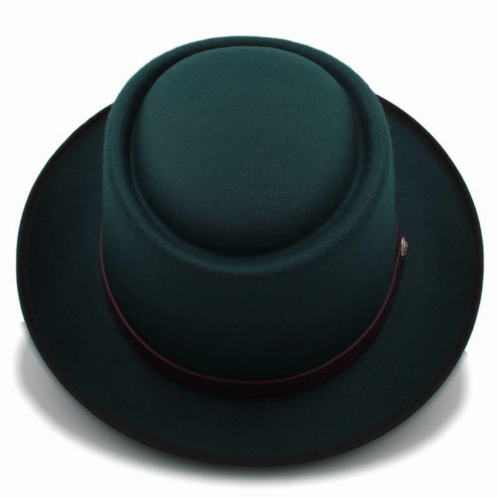 Doyle Plain Wool Porkpie Hat