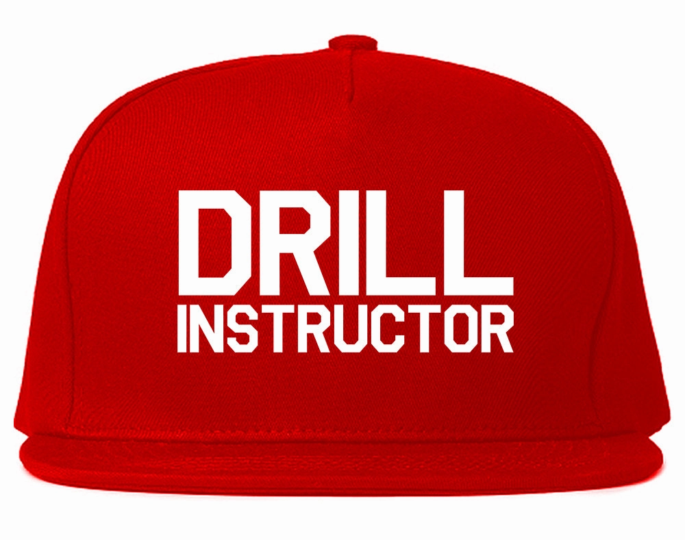Drill Instructor Mens Snapback Hat