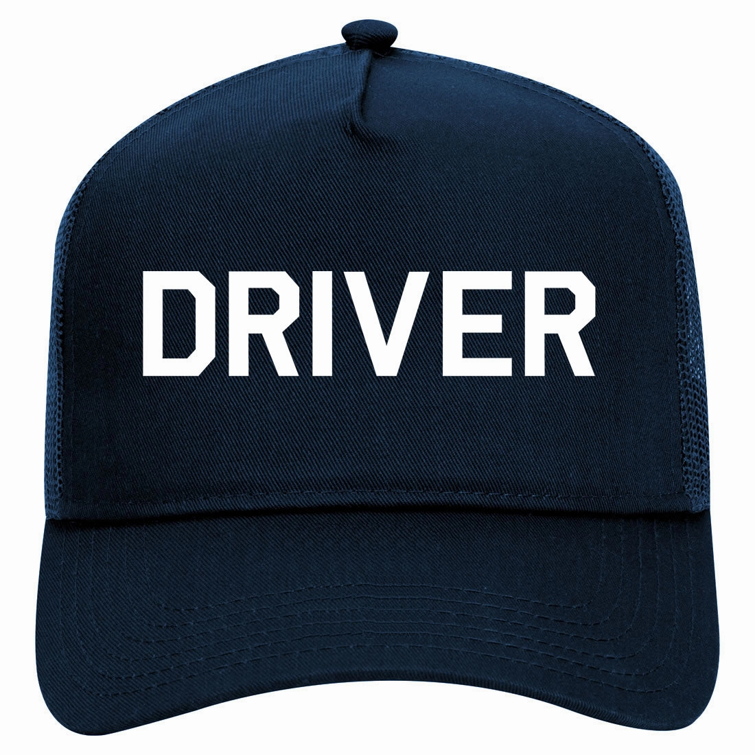 Driver Drive Retro Adult 5 Panel Mesh Trucker Hat