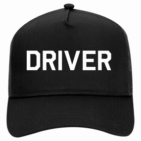 Driver Drive Retro Adult 5 Panel Mesh Trucker Hat
